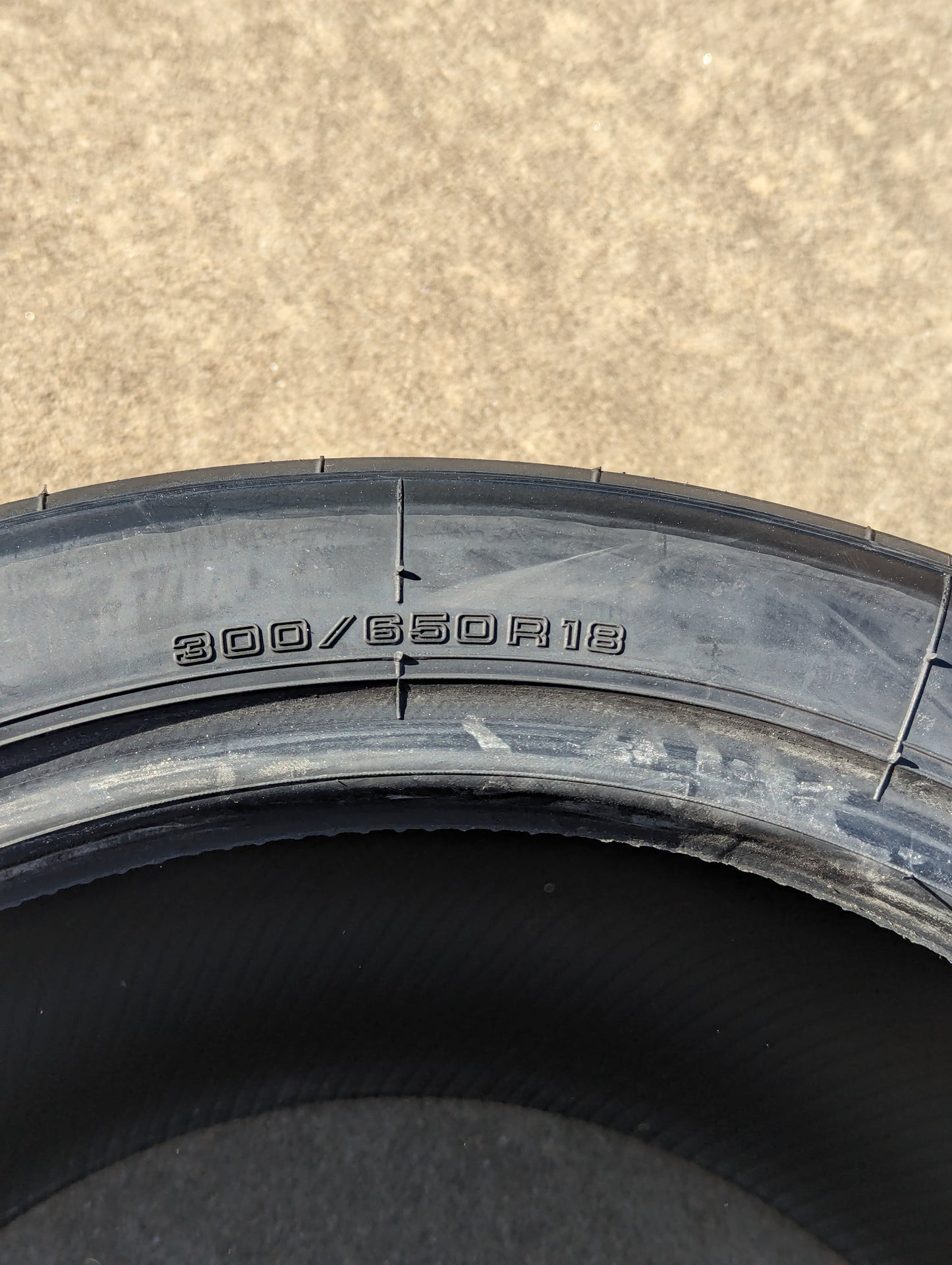 Used 300/650/18 Yokohama A60 Slick