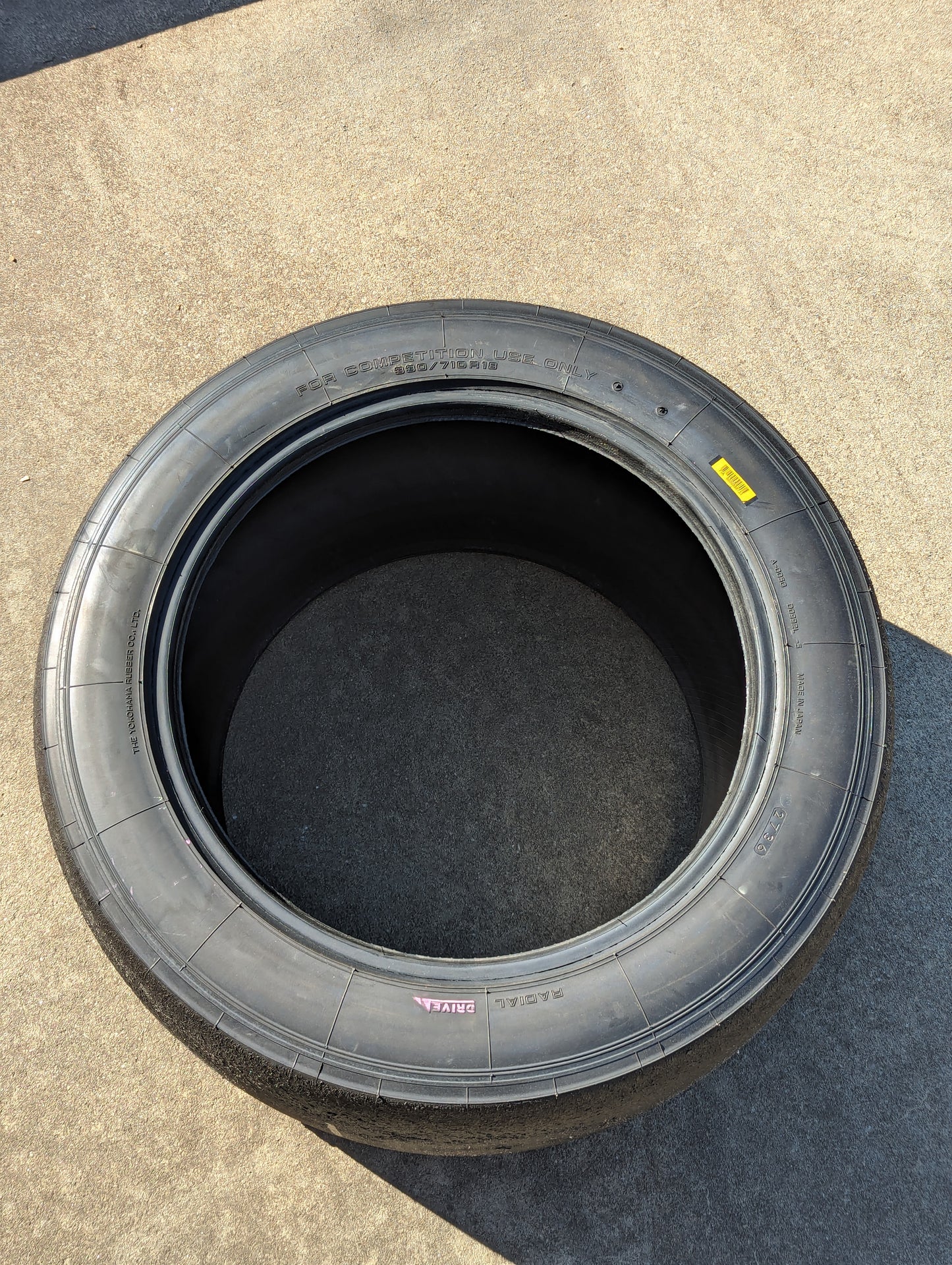 Used 330/710/18 Yokohama Slick