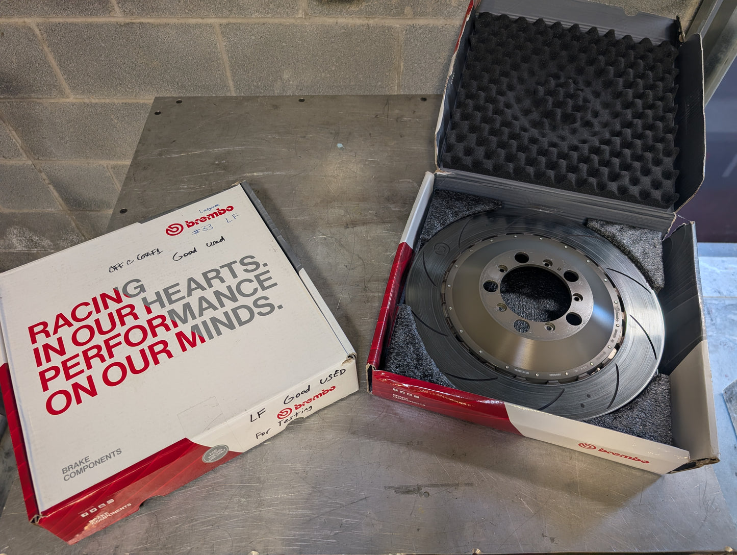 Used Porsche GT3 Cup 992.1 Brembo Brake Rotors
